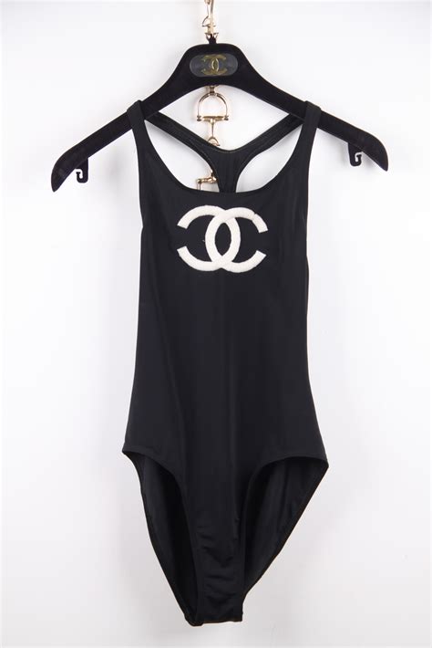 chanel swimsuit vintage|chanel bathing suit one piece.